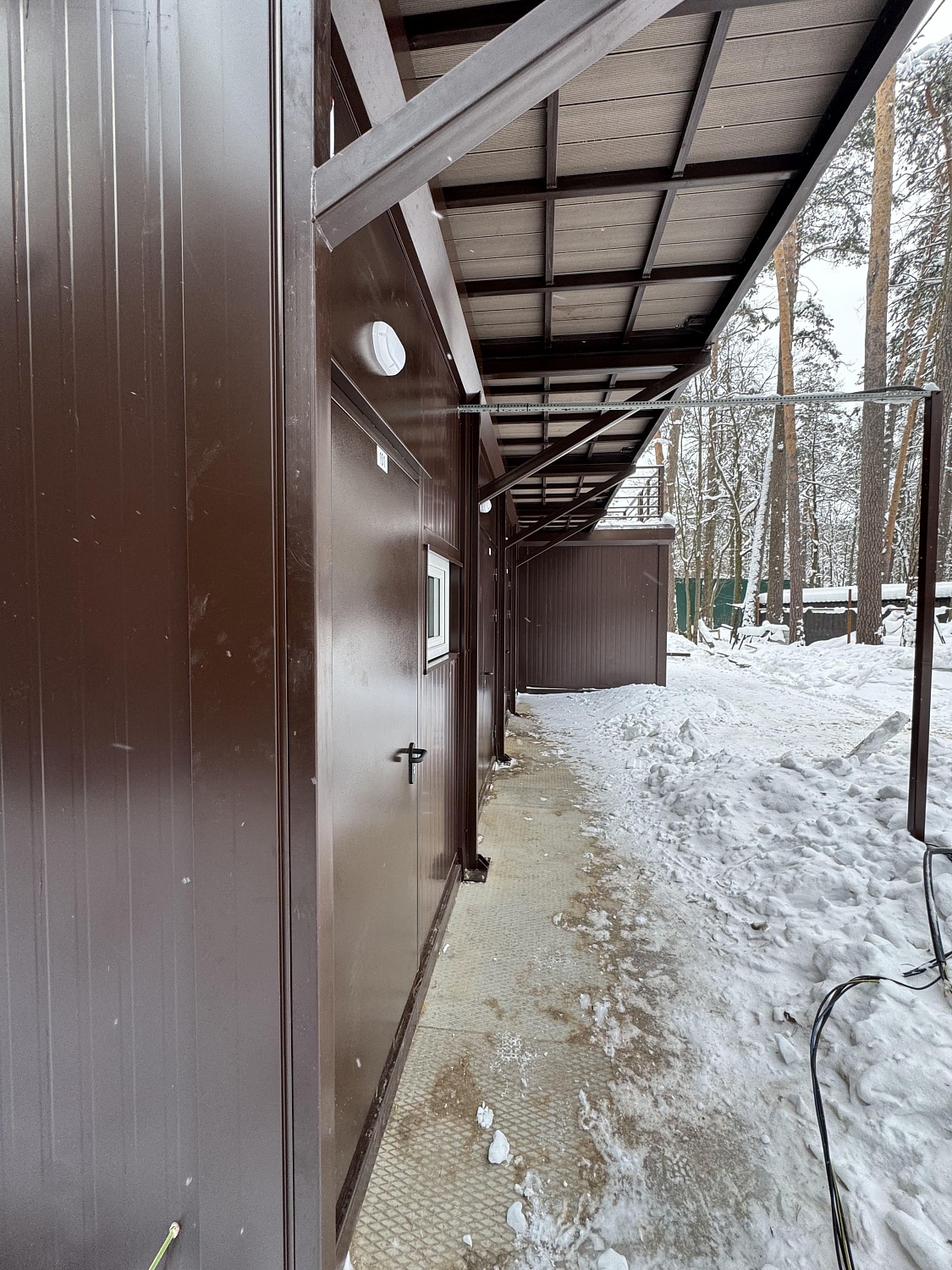 Складское помещение на базе 32 модулей "Звезда"